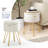 Modern Round Storage Ottoman Side Table-1039106707-1039106704