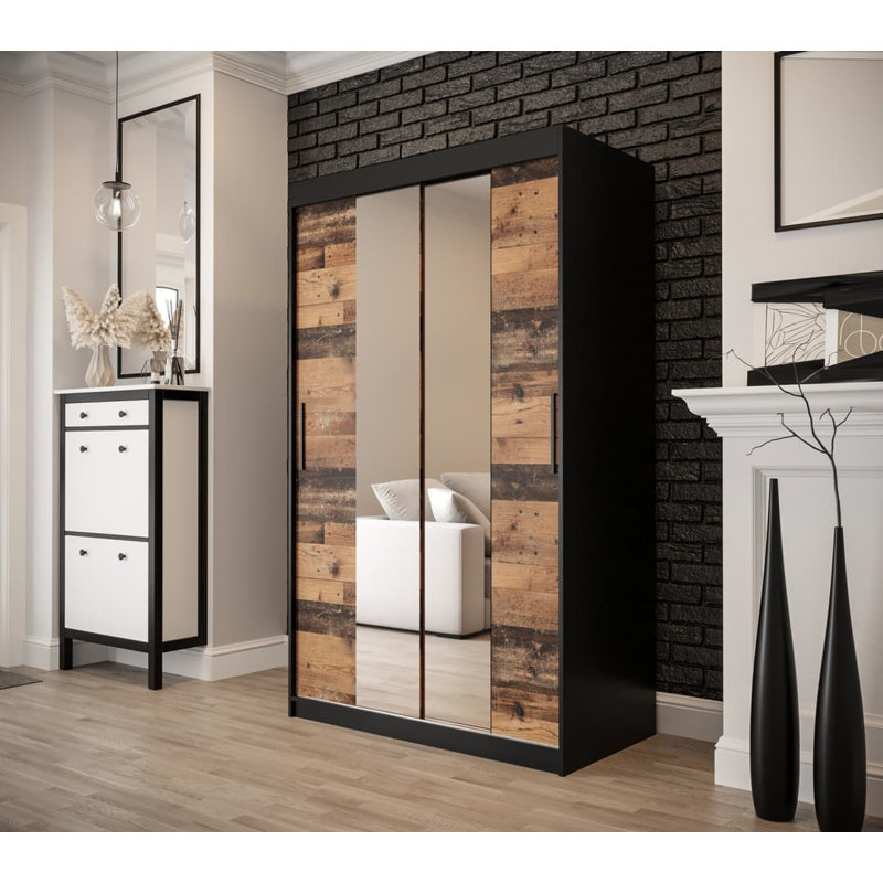 Whalley 2 Door Manufactured Wood Wardrobe