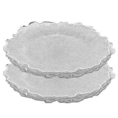 Bibiane Plastic / Acrylic No Pattern Charger