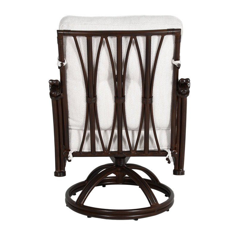 Coco Cushioned Dining Swivel Rocker