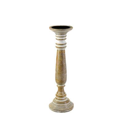 Wood Tabletop Pillar