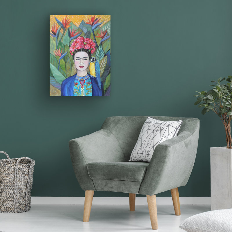 Art sur toile, Sylvie Demers, H 19 po x l 14 po