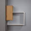 Brugos 2 Piece Pine Solid Wood Corner Shelf
