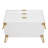 Dumbo 35" Fluted Dresser In White (3-Drawer)-583326896