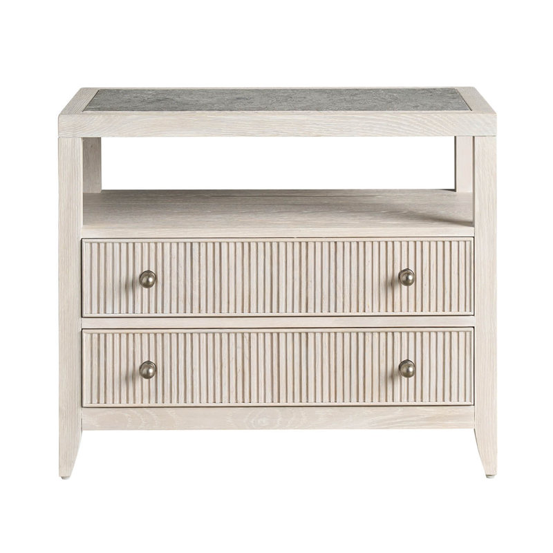 Avaline 2 - Drawer Nightstand, White Oak