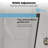 Double Sliding Shower Door, 44"-48" w x 72" h Semi-Frameless Bypass Bathroom Door with 5/16" Tempered Glass,Matte Black Finish for Walk-in Shower-123539067