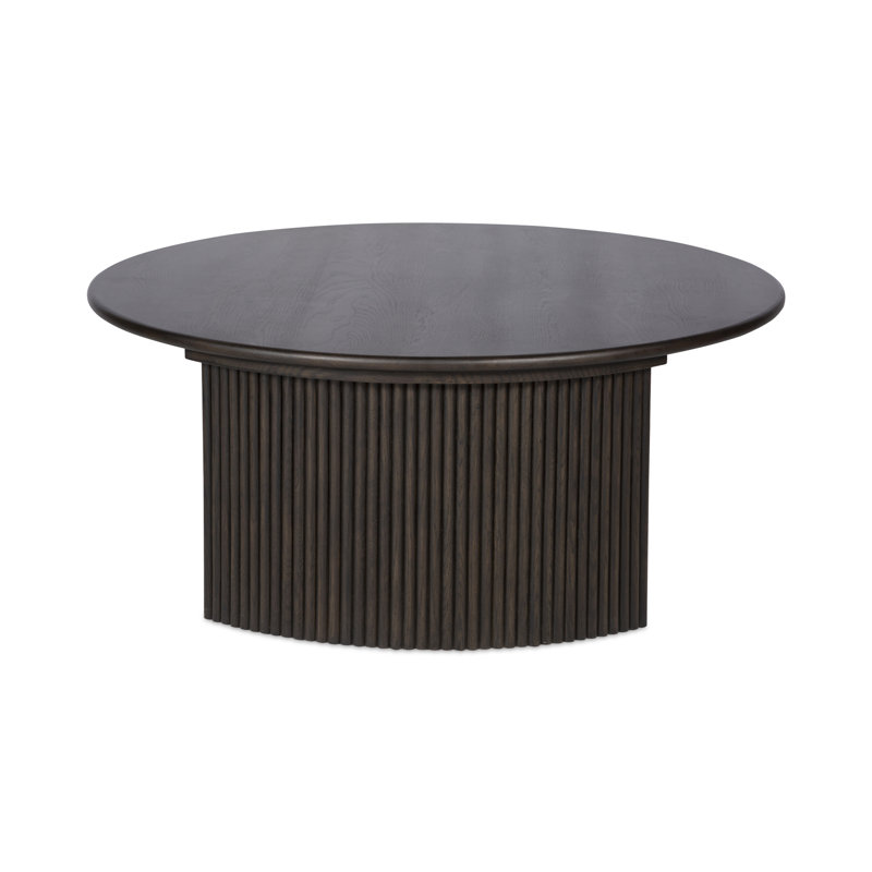 Penny Small Coffee Table Dark Brown, 15.75" H x 39" L x 39" W, Espresso
