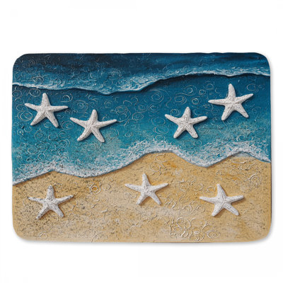Tapis de bain Starfish Beach Coastal
