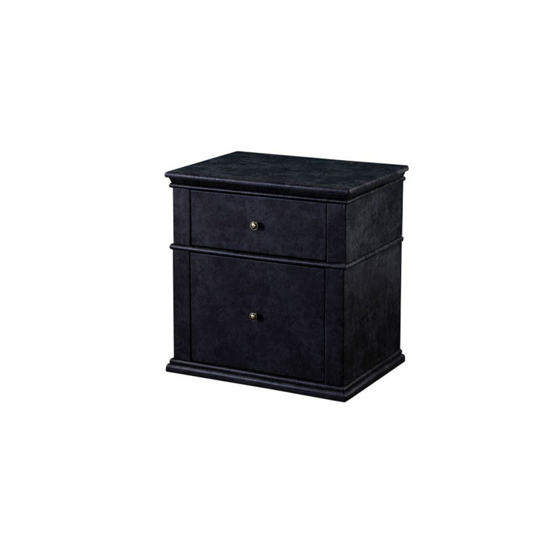 Orleans 24'' W Nightstand, Dark Gray