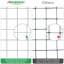 Amagabeli Quincaillerie Fil de poulet en treillis métallique à double treillis galvanisé Support de plante de jardin Filet de volaille Cage à lapin Clôture à serpent-71347253