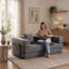 72.83 " Corduroy Loveseat-1397624594-1397624595