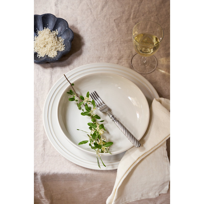 Grand bol gigogne en marbre noir Catalina, 6 po