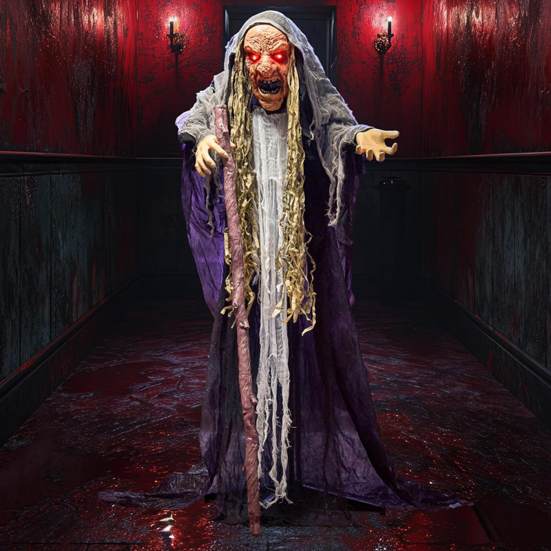 Metal Freestanding Halloween Decoration