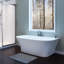 67'' x 36'' Freestanding Soaking Acrylic Bathtub