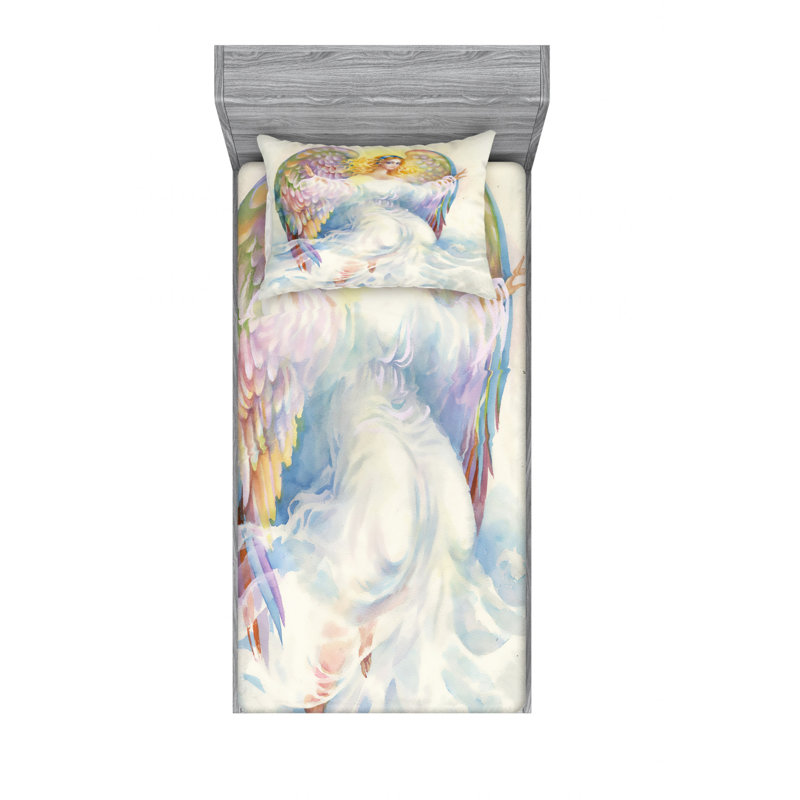 Microfiber Sheet Set, Twin Sheet Set + Fitted Sheet + 1 Pillowcase