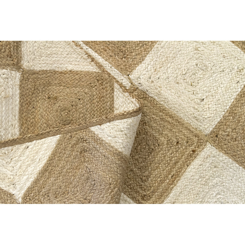 Ilene Geometric Hand Woven Area Rug, Rectangle 160 x 230cm