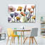 «Vibrant Flowerscape» sur toile-1833161787
