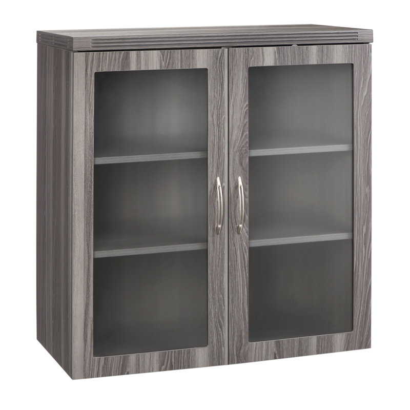 Aberdeen 2 Door Accent Cabinet, Gray