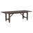 Aurelijus Rectangular 94-inch Wood Dining Table Light Brown