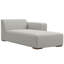Rex Upholstered Right Arm Chaise