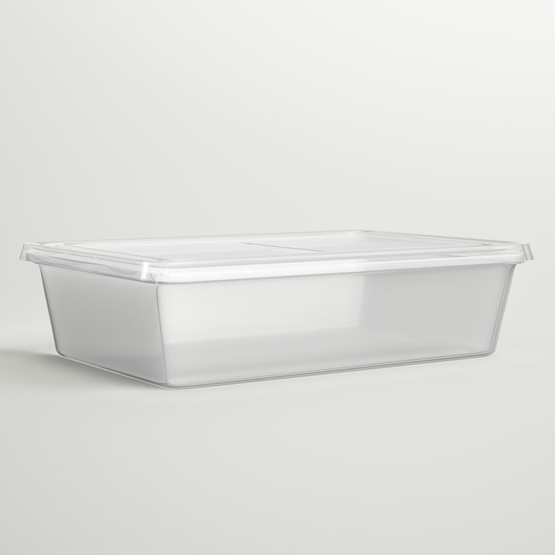 Basics By Wayfair™ Didmarton Plastic Bin, 28 Quart