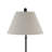 Marvin 30.5" Table Lamp with Linen Shade, Black