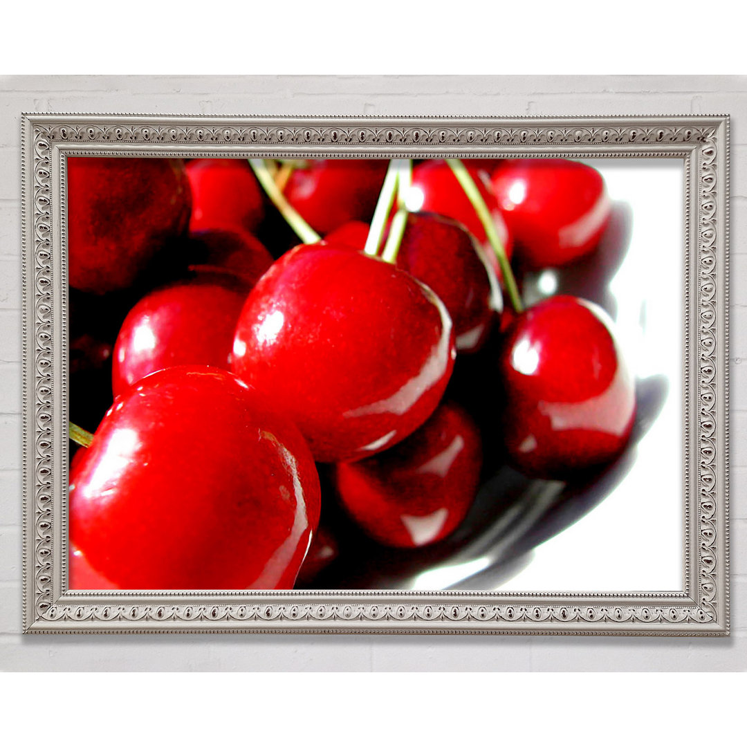 Red Cherry Treat - Einzelner Bilderrahmen Kunstdrucke