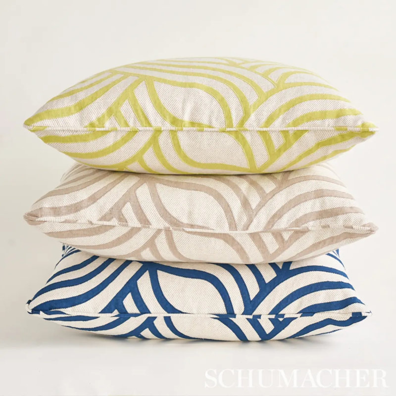 Sangomar Applique Fabric, Navy