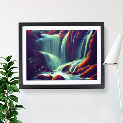 Desirable Waterfall - Single Picture Frame Print