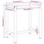 Hossein Rectangle Table Leg-553686286