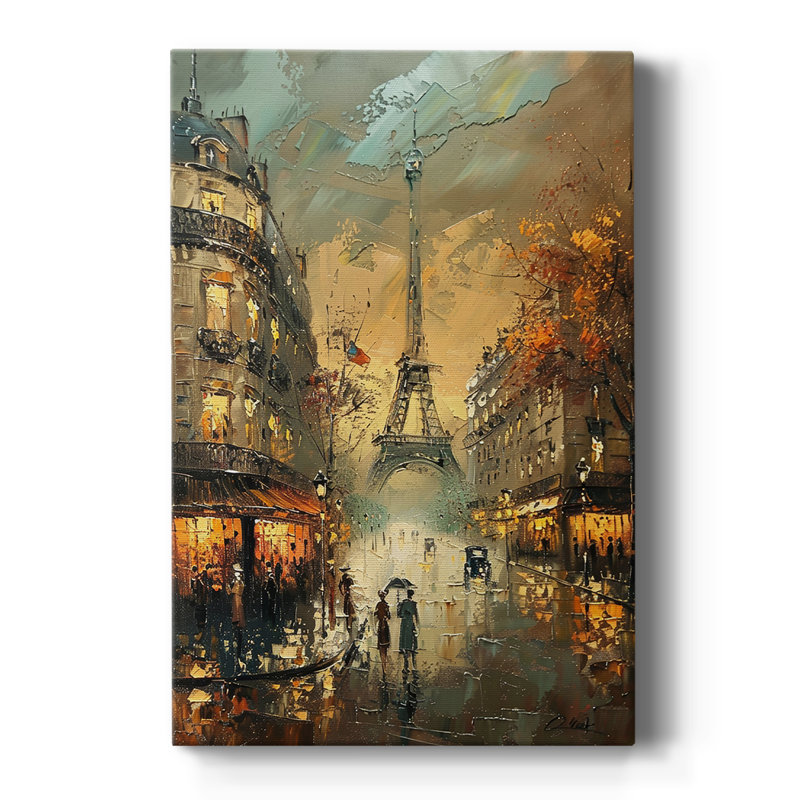 Série LANDSCAPES CECLXIV - Cavas de galerie sur mesure, H 36 po x l 24 po