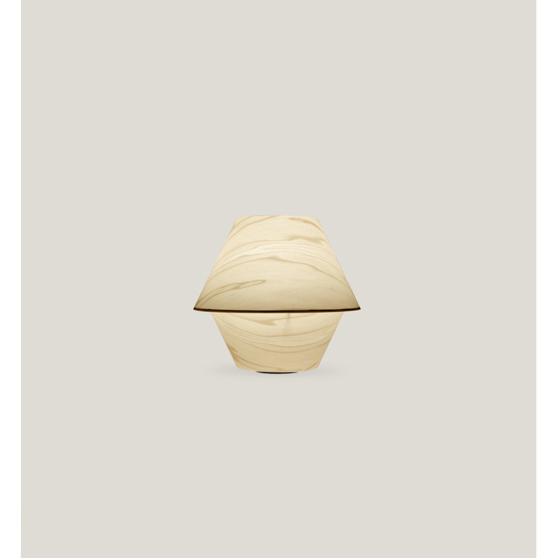 Hotel Simple Table Lamp, 11.2" Dia., Ivory White, Non-Dimmable