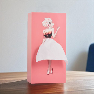 Creative Lady Skirt Tissue Box Cover