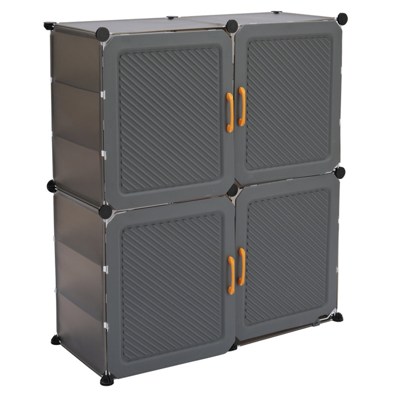 24 Pair Shoe Storage Cabinet