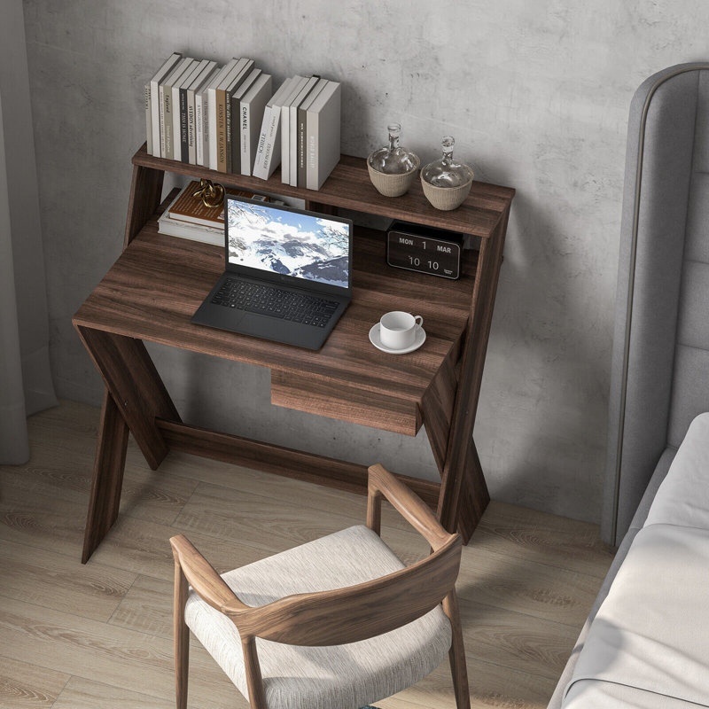 Bureau rectangulaire l 35,5 po Asanti, Noyer