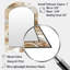 Rouillard beige doré blanc et beige bohémien mandala simplicité boho III - Boho Mandala-148306385