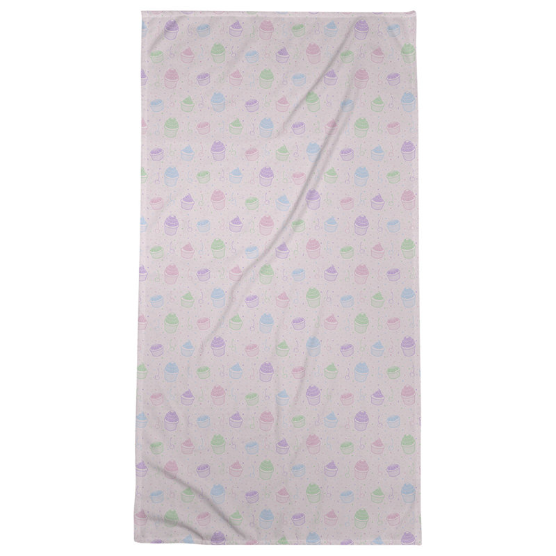 Katelyn Elizabeth Cotton Blend Bath Towel, Pink
