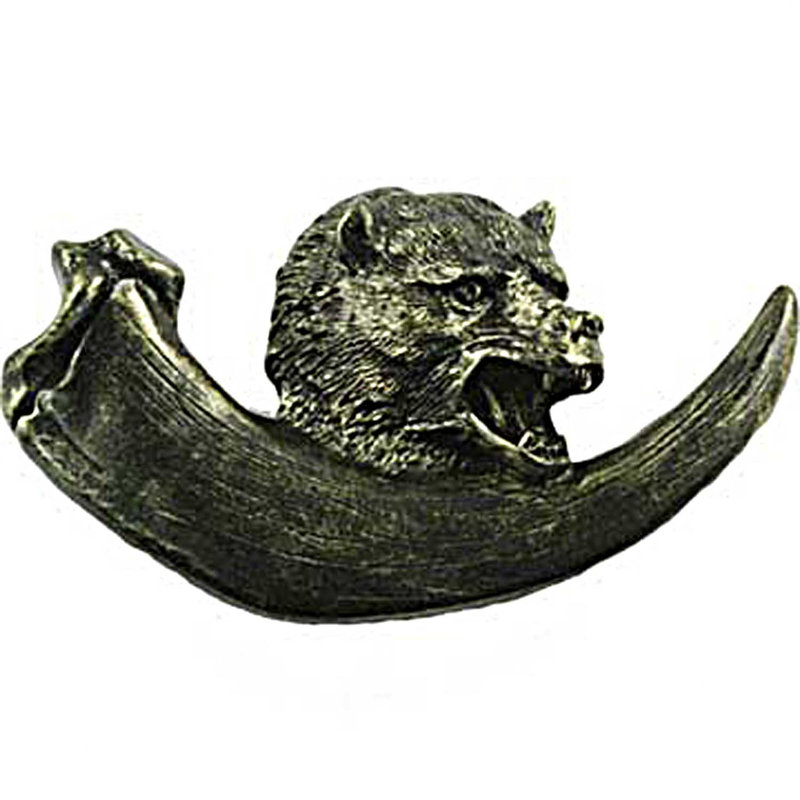 Poignée fantaisie surdimensionnée Wilderness, Bronze noir