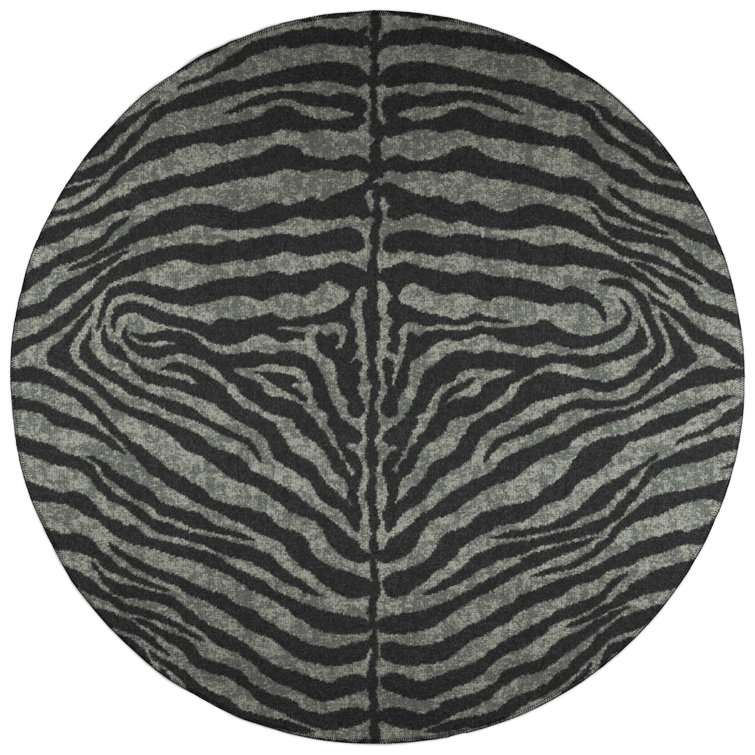 Washable Animal Print Rug