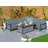 Stills 6 - Person Patio Conversation Set with Cushions