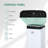 HomCom 42 Pints Console Dehumidifier for Rooms up to 215 Cubic Feet