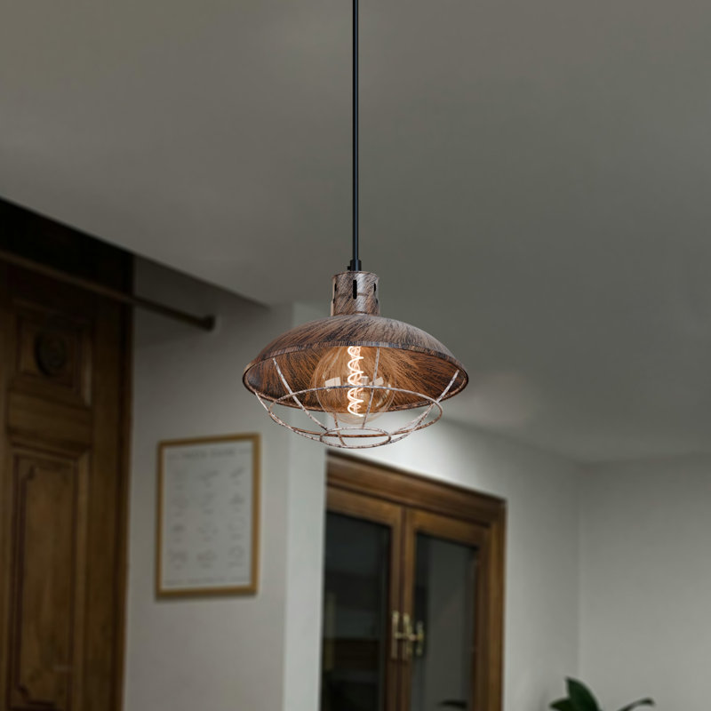 Akire 1 - Light Dome Pendant, Brushed Copper