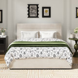 Brezzy 4 Drawers Storage Upholstered Bed with Wingback