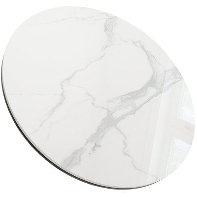 Round Sintered Stone Table Top, Match With Various Table Legs