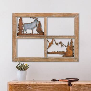 Millwood Pines Handmade Metal Landscape & Nature Wall Decor