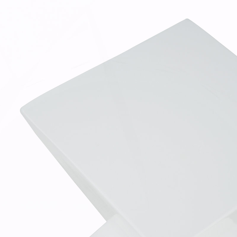 Table d'appoint moderne, White, Blanc, White