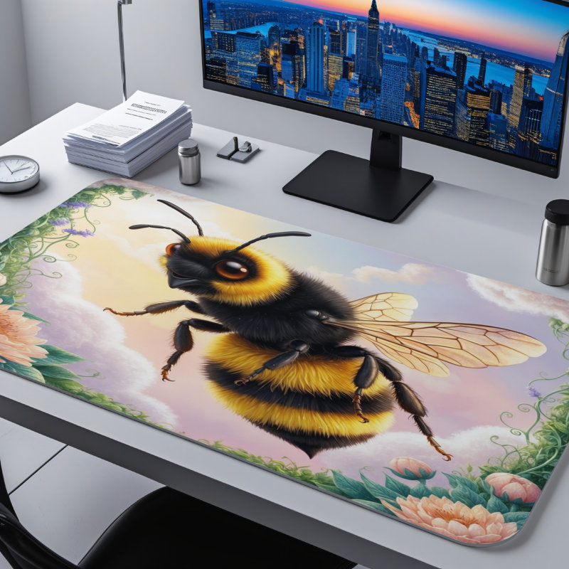 Polyester Desk Pad, 23.6x13.8