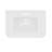 Valencia 31 in. W x  33 in. H Console Sink, 4 in. Faucet Drilling, Chrome-118375673-118375675