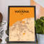 Havana City Map - No Frame Print-1615704827