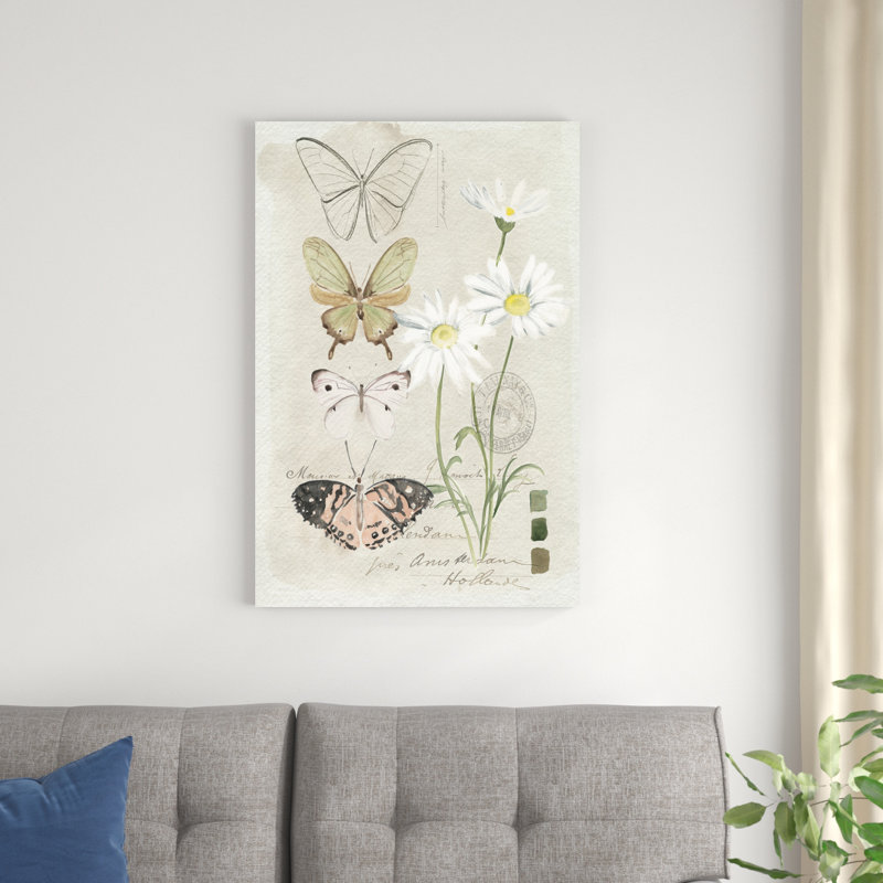 " Field Notes Florals IV " by Jennifer Paxton Parker Painting Print, 36" H x 24" W